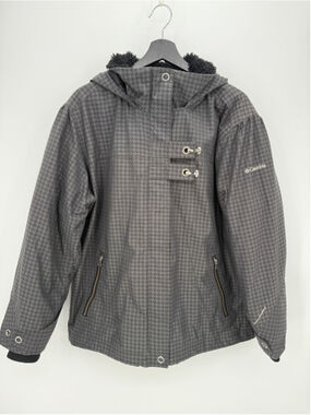 Columbia Abbot Kinney Ski & Snow Jacket OMNI-SHIELD Gray Women Size 1X